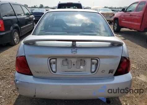 2005 Nissan Sentra Se-R Spec V из США, поврежденный, VIN 3N1AB51D25L480598
